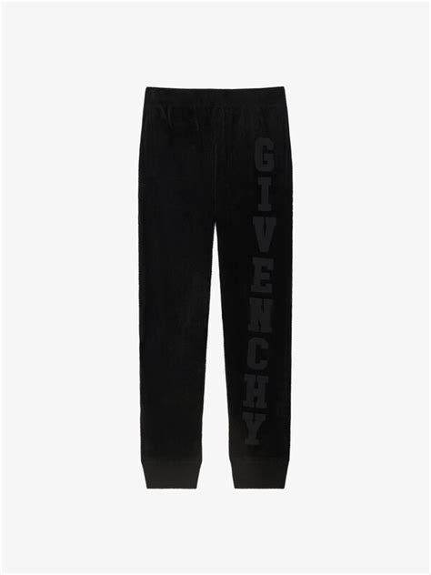 givenchy pants men's|givenchy velvet jogger pants.